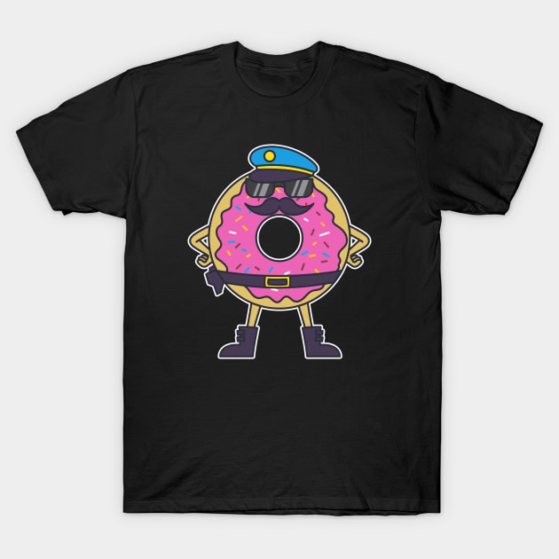 Donut Police T-Shirt by rudypagnel